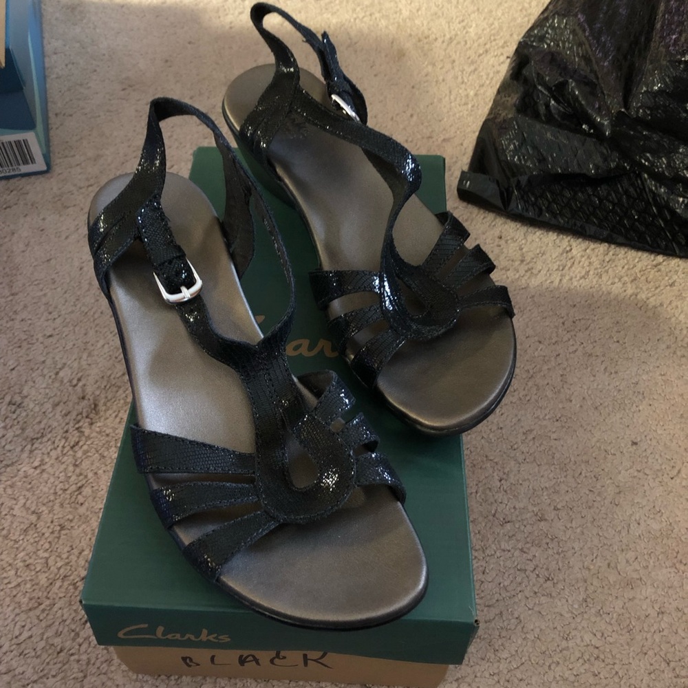 Black sandals